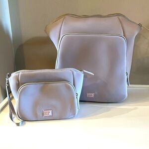 Freshly picked backpack and zip pouch